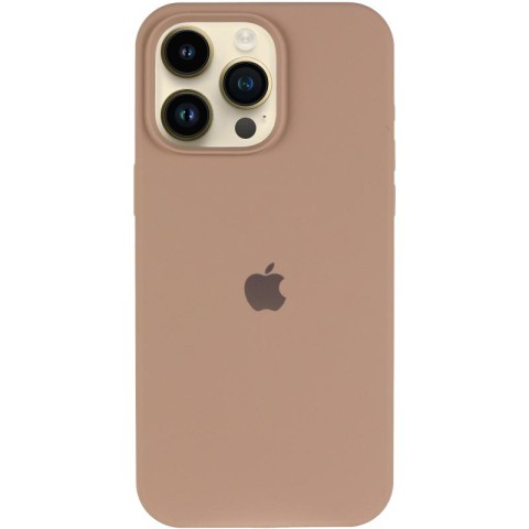 Чохол Silicone Case Full Protective (AA) для Apple iPhone 13 Pro (6.1") Бежевий / Desert Gold
