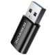 Перехідник Borofone BV26B USB Male to Type-C Female USB3.0 Black