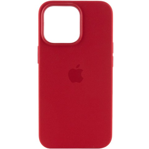 Чохол Silicone case (AAA) with Magsafe and Animation для Apple iPhone 13 Pro (6.1") Червоний / Red