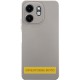 Чохол TPU GETMAN Liquid Silk Full Camera для Samsung Galaxy S21 Ultra Сірий / Lavender