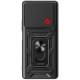 Ударостійкий чохол Camshield Serge Ring для Xiaomi Redmi 13 4G / Poco M6 4G Чорний