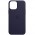 Шкіряний чохол Leather Case (AAA) with MagSafe для Apple iPhone 14 Pro Max (6.7") Ink