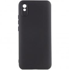 Чохол TPU GETMAN Liquid Silk Full Camera для Xiaomi Redmi 9A Чорний / Black