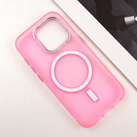 Чохол TPU+PC Lily with MagSafe для Apple iPhone 12 Pro Max (6.7") Light Pink