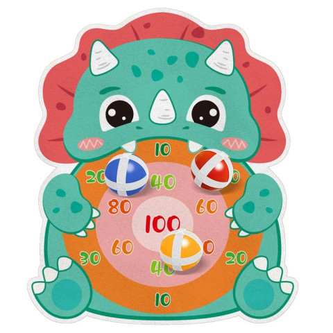 Інтерактивна гра Dinosaur Athletics Gun на липучках + мішень Green