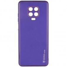Шкіряний чохол Xshield для Xiaomi Redmi Note 9s / Note 9 Pro / Note 9 Pro Max Фіолетовий / Ultra Violet