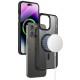 TPU+PC чохол Metal Buttons with MagSafe Colorful для Apple iPhone 13 Pro (6.1") Чорний / Black