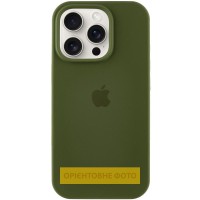 Чохол Silicone Case Full Protective (AA) для Apple iPhone 17 (6.3") Зелений / Dark Olive