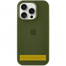 Чохол Silicone Case Full Protective (AA) для Apple iPhone 17 (6.3") Зелений / Dark Olive