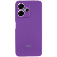 Чехол Silicone Cover Lakshmi Full Camera (AAA) with Logo для Xiaomi Redmi 13 4G / Poco M6 4G