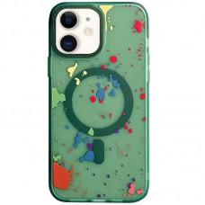 Чохол TPU+PC Flush with MagSafe для Apple iPhone 11 (6.1") Dark green