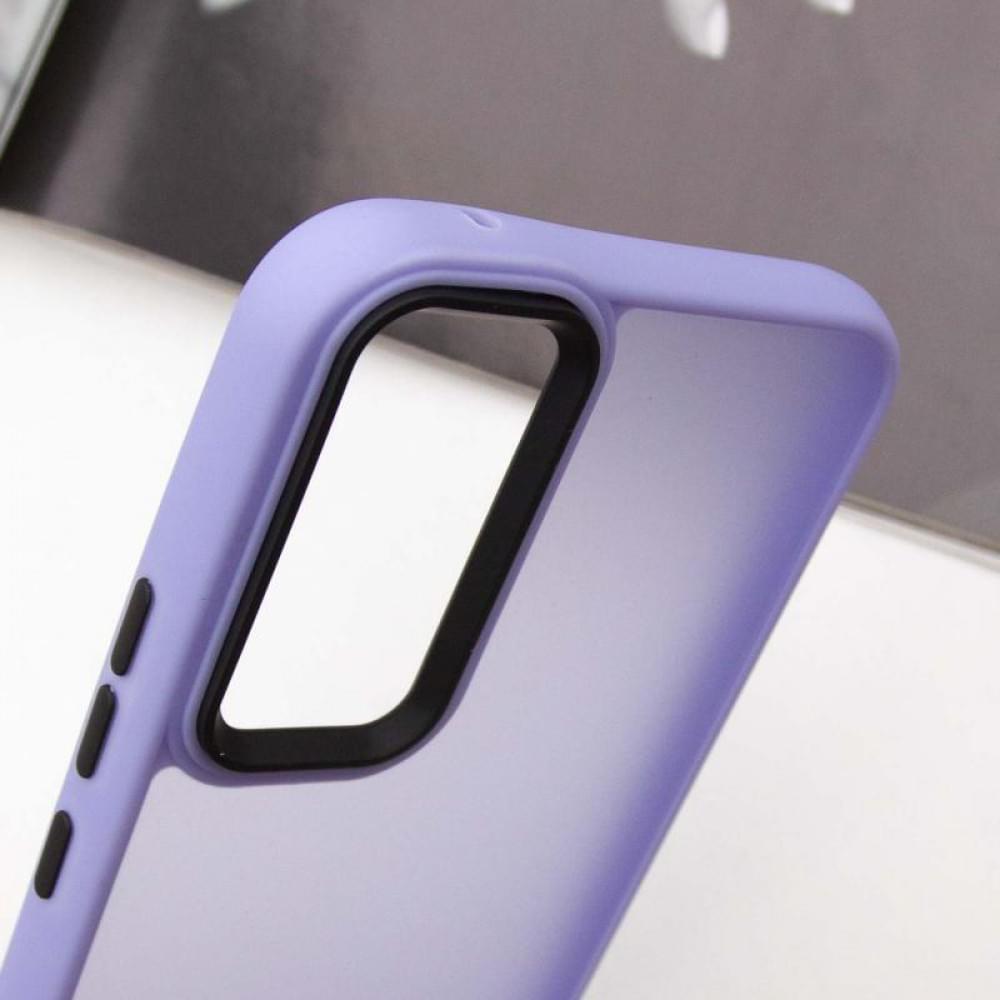 Чохол TPU+PC Lyon Frosted для Samsung Galaxy S25 FE Purple