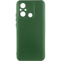 Чохол TPU GETMAN Liquid Silk Full Camera для Xiaomi Redmi 12C Зелений / Dark green