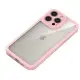 TPU чохол Transparent + Colour 1,5mm для Apple iPhone 12 Pro Max (6.7") Pink