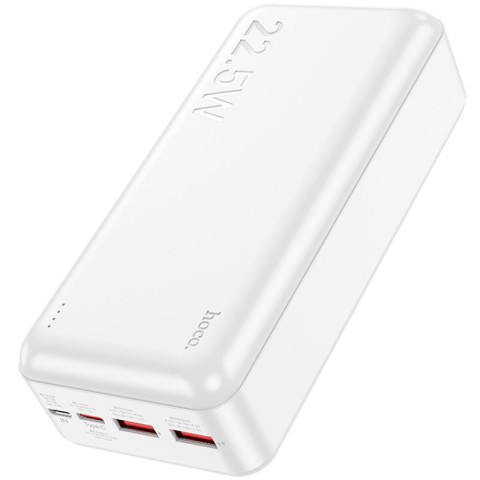 Портативний ЗП Power Bank Hoco J101B Astute PD20W+22.5W 30000 mAh Білий