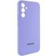 Чохол Silicone Cover Lakshmi Full Camera (AAA) with Logo для Samsung Galaxy A56 Бузковий / Dasheen