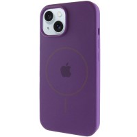 Чохол Silicone Case Full Protective (AA) with MagSafe для Apple iPhone 15 Plus (6.7") Фіолетовий / Amethyst