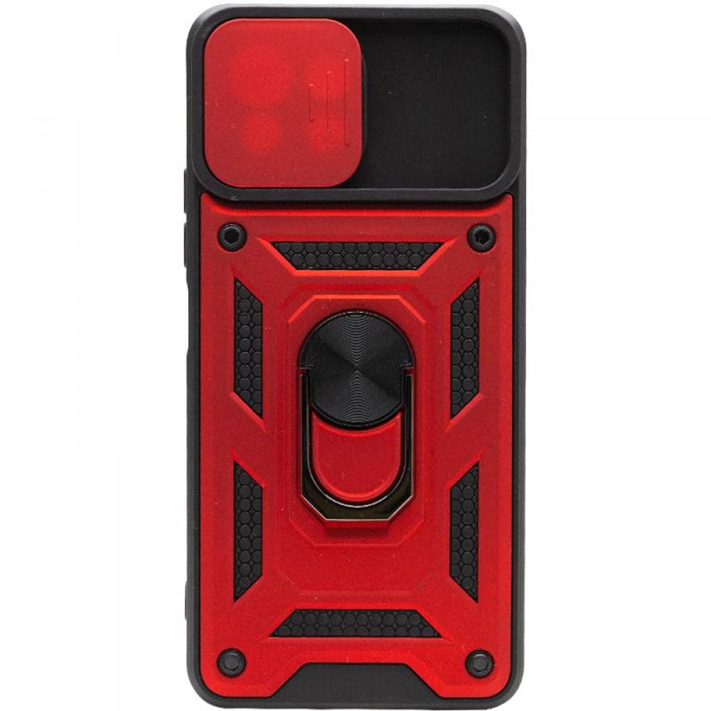 Чохол Ummi Camshield Serge Ring для Xiaomi Mi 11 Lite Червоний