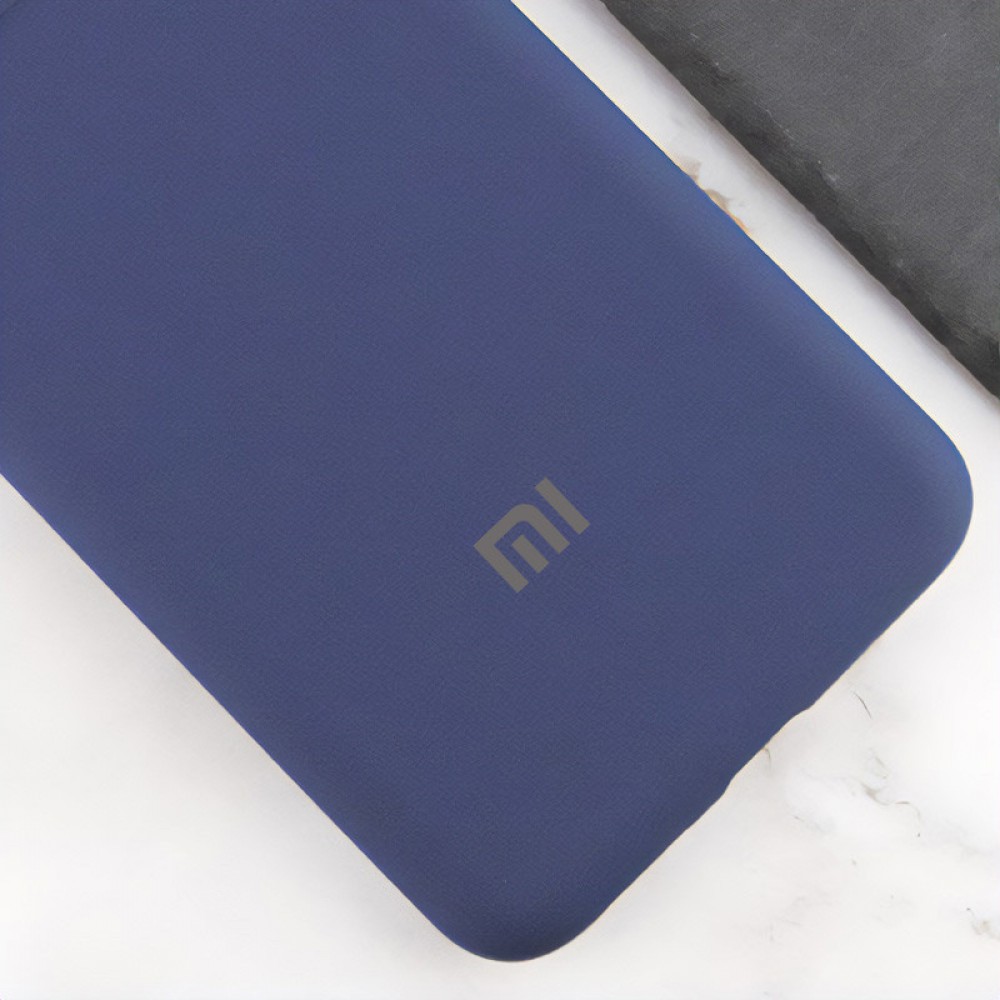 Чохол Silicone Cover Lakshmi Full Camera (AAA) with Logo для Xiaomi Redmi Note 13 4G Темно-синій / Midnight blue