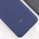 Чохол Silicone Cover Lakshmi Full Camera (AAA) with Logo для Xiaomi Redmi Note 13 4G Темно-синій / Midnight blue