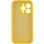 Чохол Silicone Case Full Camera Protective (AA) для Apple iPhone 13 Pro Max (6.7") Жовтий / Yellow