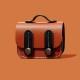 Шкіряний футляр Briefcase для навушників AirPods Pro Brown / Black