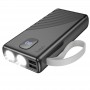 Портативне ЗП Power Bank Hoco J129A Nature flashlight 20000 mAh Black