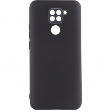 Чохол Silicone Cover Lakshmi Full Camera (AA) для Xiaomi Redmi Note 9 / Redmi 10X Чорний / Black