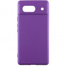Чохол Silicone Cover Lakshmi (A) для Google Pixel 7a Фіолетовий / Purple