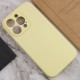 Чохол Silicone Case Full Camera Protective (AA) NO LOGO для Apple iPhone 14 Pro (6.1") Жовтий / Mellow Yellow