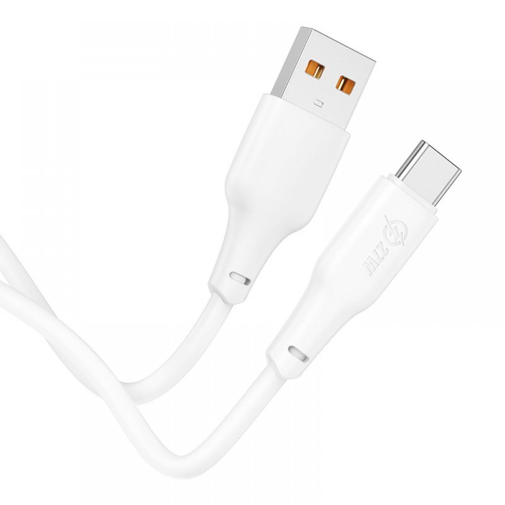 Дата кабель Hoco X93 Force USB to Type-C 27W (1m) White