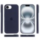 Чохол Silicone Case Full Protective (AA) для Apple iPhone 16e (6.1") Темно-синій / Midnight blue