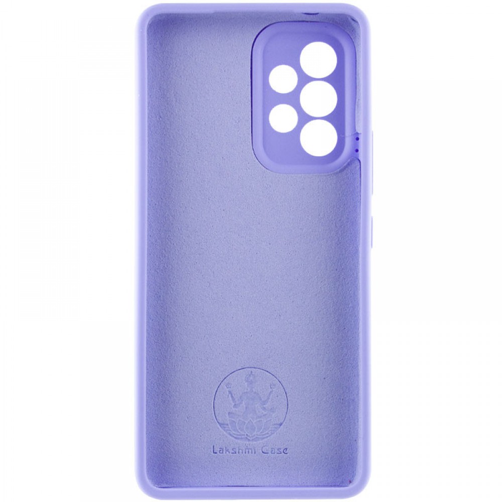 Чохол Silicone Cover Lakshmi Full Camera (AAA) для Samsung Galaxy A33 5G Бузковий / Dasheen