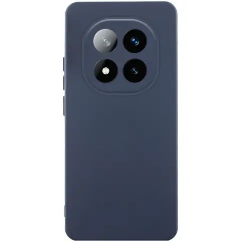 Чохол TPU GETMAN Liquid Silk Full Camera для Xiaomi Redmi Note 15 Pro+ 5G Синій / Midnight Blue