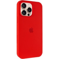 Чохол Silicone Case Full Protective (AA) для Apple iPhone 13 Pro (6.1") Червоний / Red