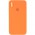 Чохол Silicone Case Square Full Camera Protective (AA) для Apple iPhone XS Max (6.5") Помаранчевий / Papaya