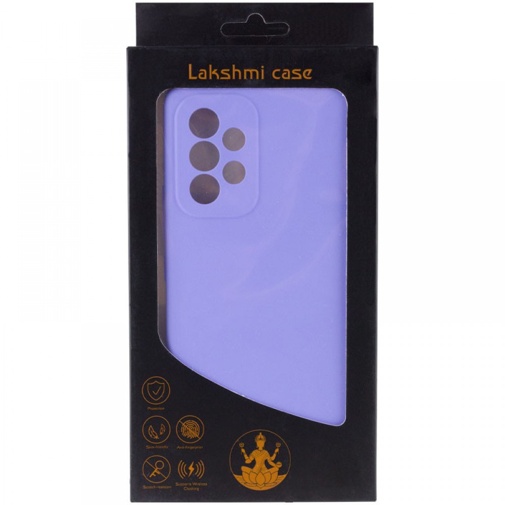 Чохол Silicone Cover Lakshmi Full Camera (AAA) для Samsung Galaxy A33 5G Бузковий / Dasheen