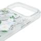 TPU+PC чохол Clear Garden with MagSafe для Apple iPhone 17 Pro (6.3") White Gardenia