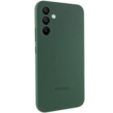 Чохол Silicone Cover Lakshmi Full Camera (AAA) with Logo для Samsung Galaxy S24+ Зелений / Cyprus Green
