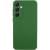 Чохол TPU GETMAN Liquid Silk Full Camera для Samsung Galaxy S24+ Зелений / Dark green