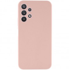 Чохол Silicone Cover Lakshmi Full Camera (AAA) для Samsung Galaxy A32 4G Рожевий / Pink Sand