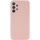 Чохол Silicone Cover Lakshmi Full Camera (AAA) для Samsung Galaxy A32 4G Рожевий / Pink Sand