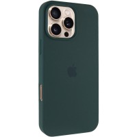 Чохол Silicone Case Full Protective (AA) для Apple iPhone 16 Pro Max (6.9") Зелений / Forest green