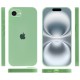 Чохол Silicone Case Full Camera Protective (AA) для Apple iPhone 16e (6.1") Зелений / Pistachio