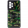 Ударостійкий чохол Camshield Serge Ring Camo для Samsung Galaxy A23 4G Зелений / Army Green