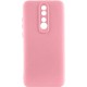 Чохол TPU GETMAN Liquid Silk Full Camera для Xiaomi Redmi 8 Рожевий / Pink