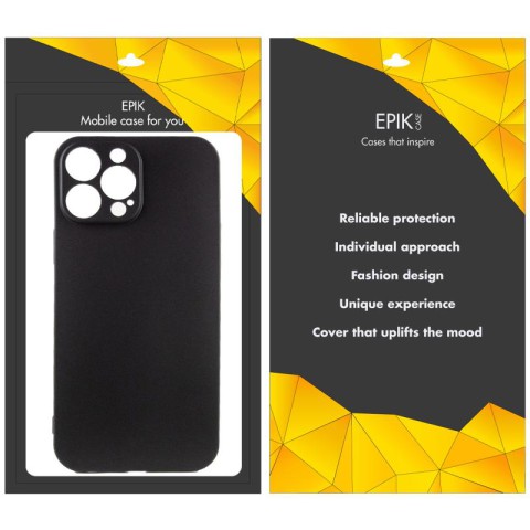 Чохол TPU Epik Black Full Camera для Apple iPhone 13 Pro (6.1") Чорний