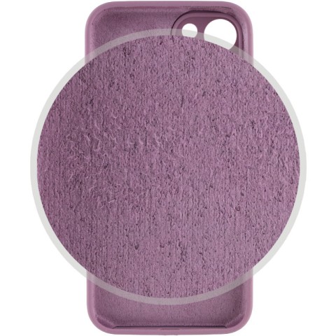 Чохол Silicone Case Full Camera Protective (AA) для Apple iPhone 14 (6.1") Ліловий / Lilac Pride