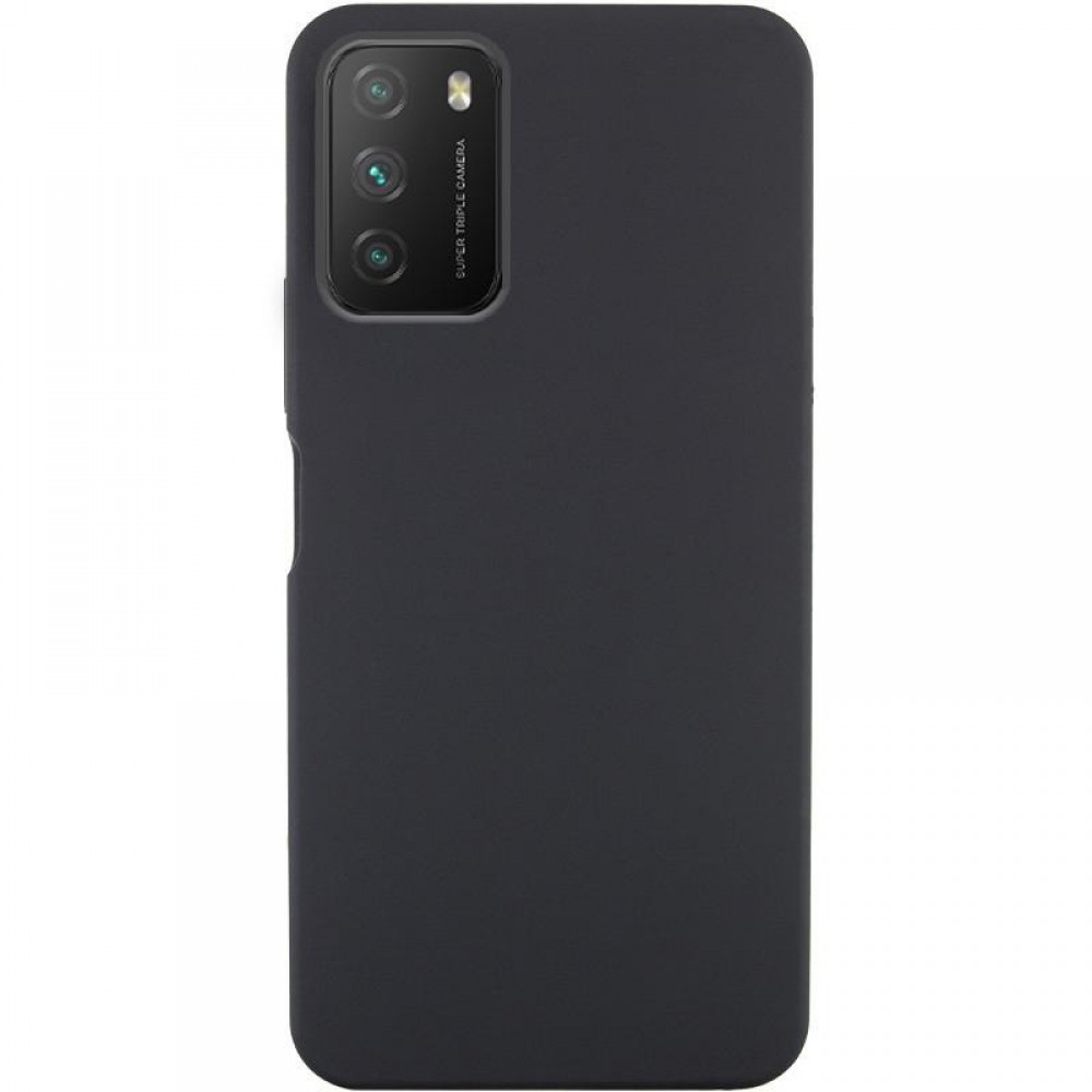 Чохол Silicone Cover Ummi Lakshmi (AA) для Xiaomi Poco M3 Чорний / Black