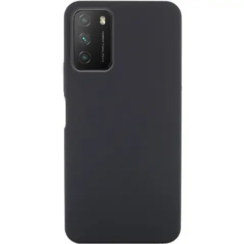 Чохол Silicone Cover Ummi Lakshmi (AA) для Xiaomi Poco M3 Чорний / Black